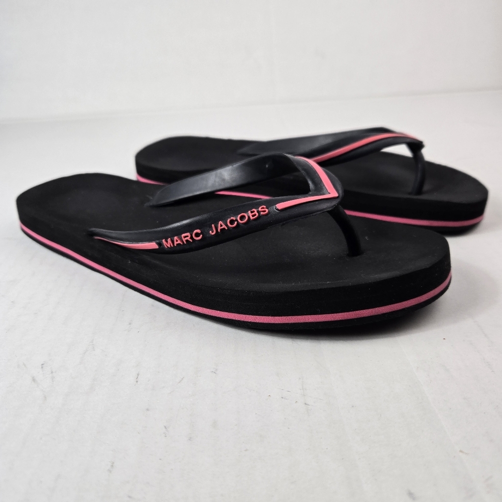 MARC Jacods Women's Sandals Size 10.5 (26 .CM ) Uk 8 Pink Black